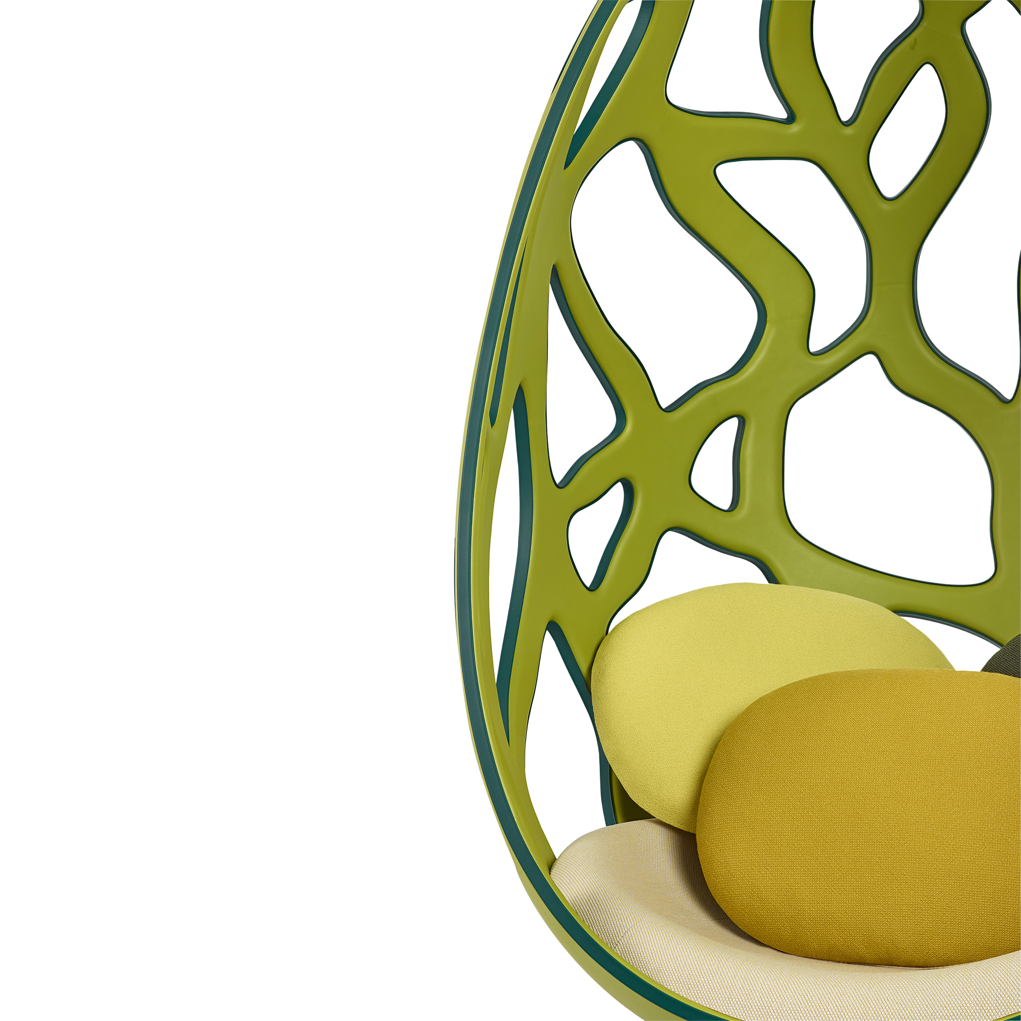 Cocoon By Fernando & Humberto Campana Calfskin in Trunks, Travel and Home