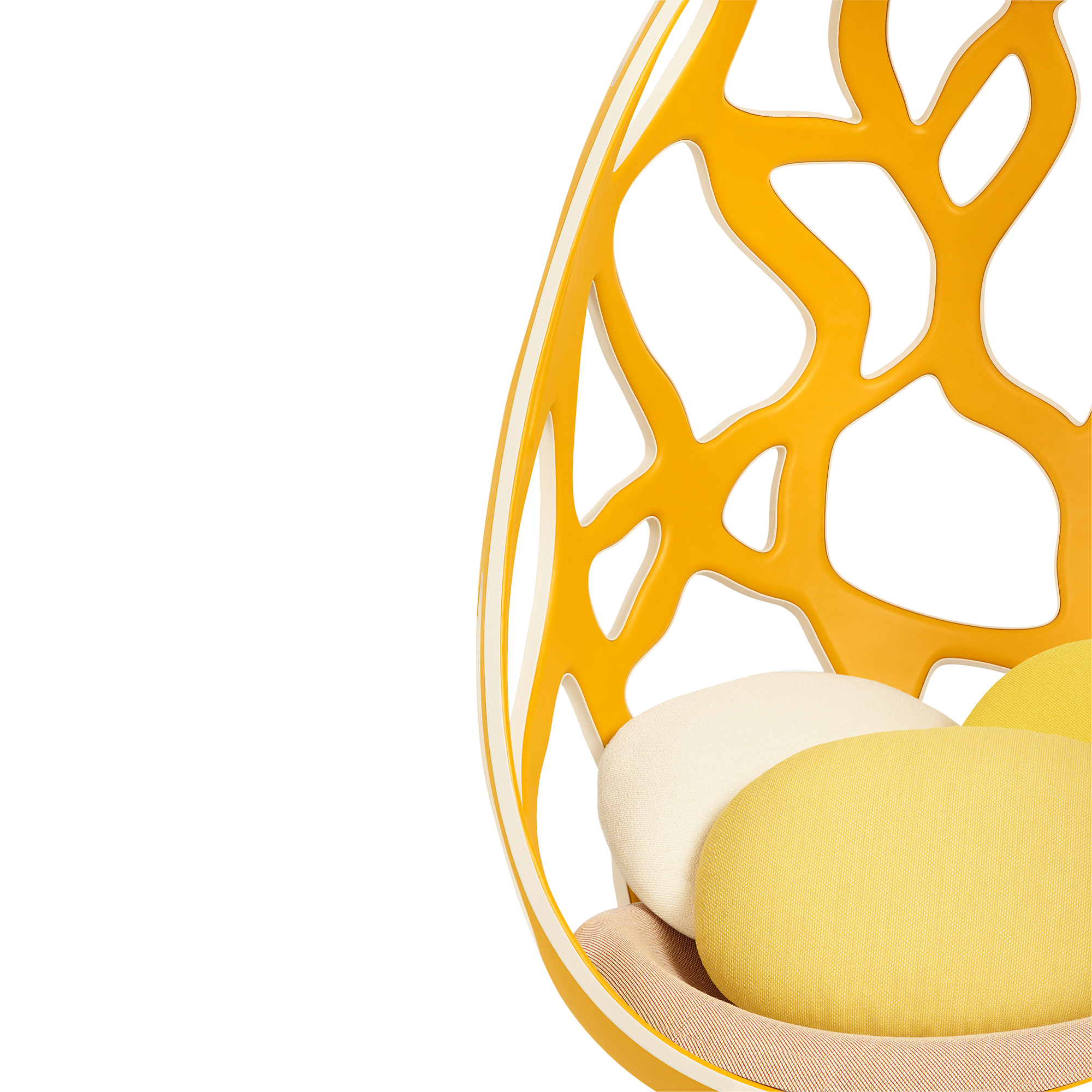 Cocoon By Fernando & Humberto Campana Calfskin in Trunks, Travel and Home