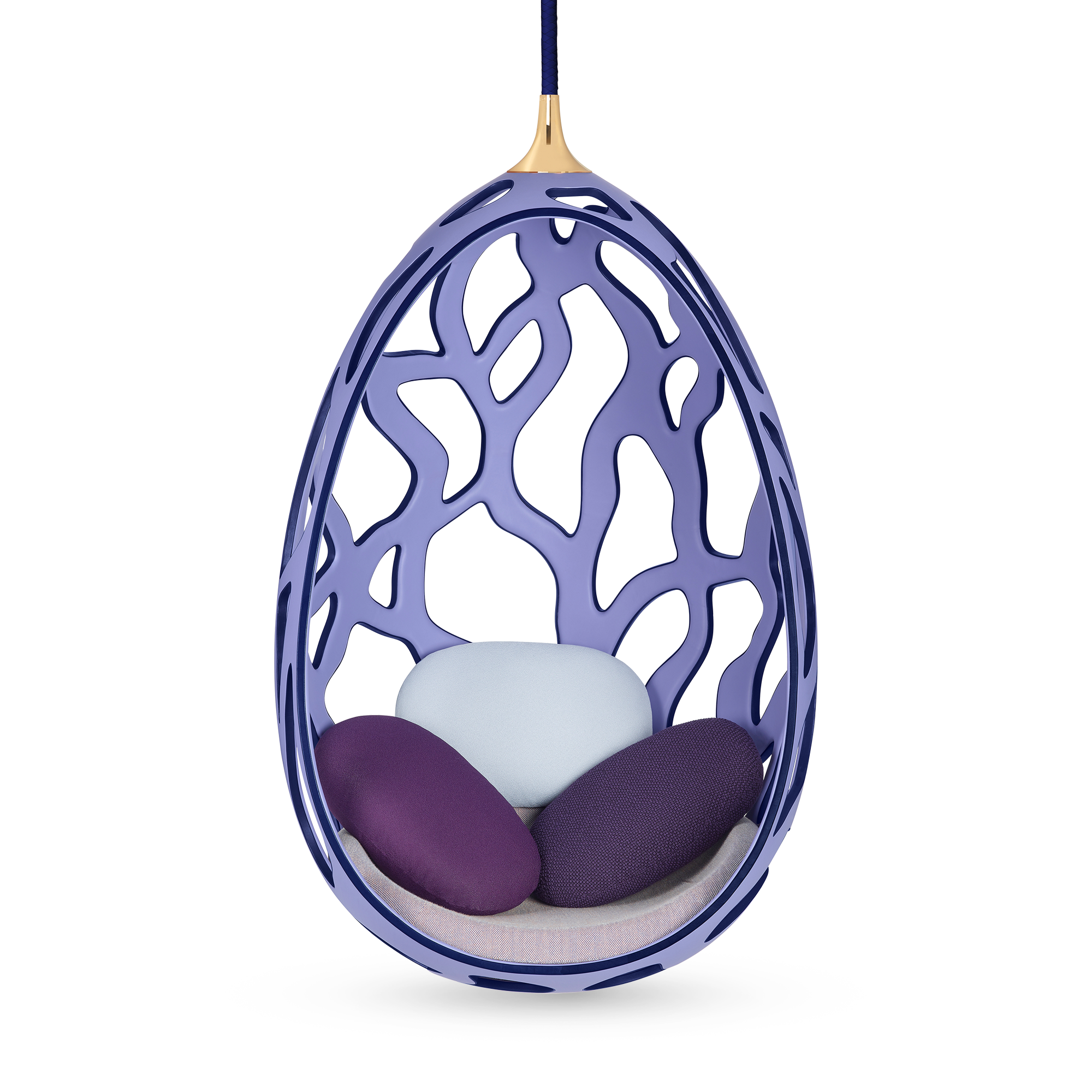 Cocoon By Fernando & Humberto Campana Calfskin in Trunks, Travel and Home