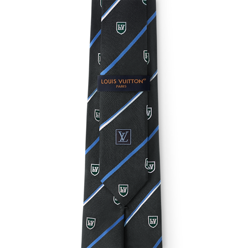 College LV Crest Tie . in Men's Accessories Ties and Pocket Squares collections by Louis Vuitton (Product zoom)