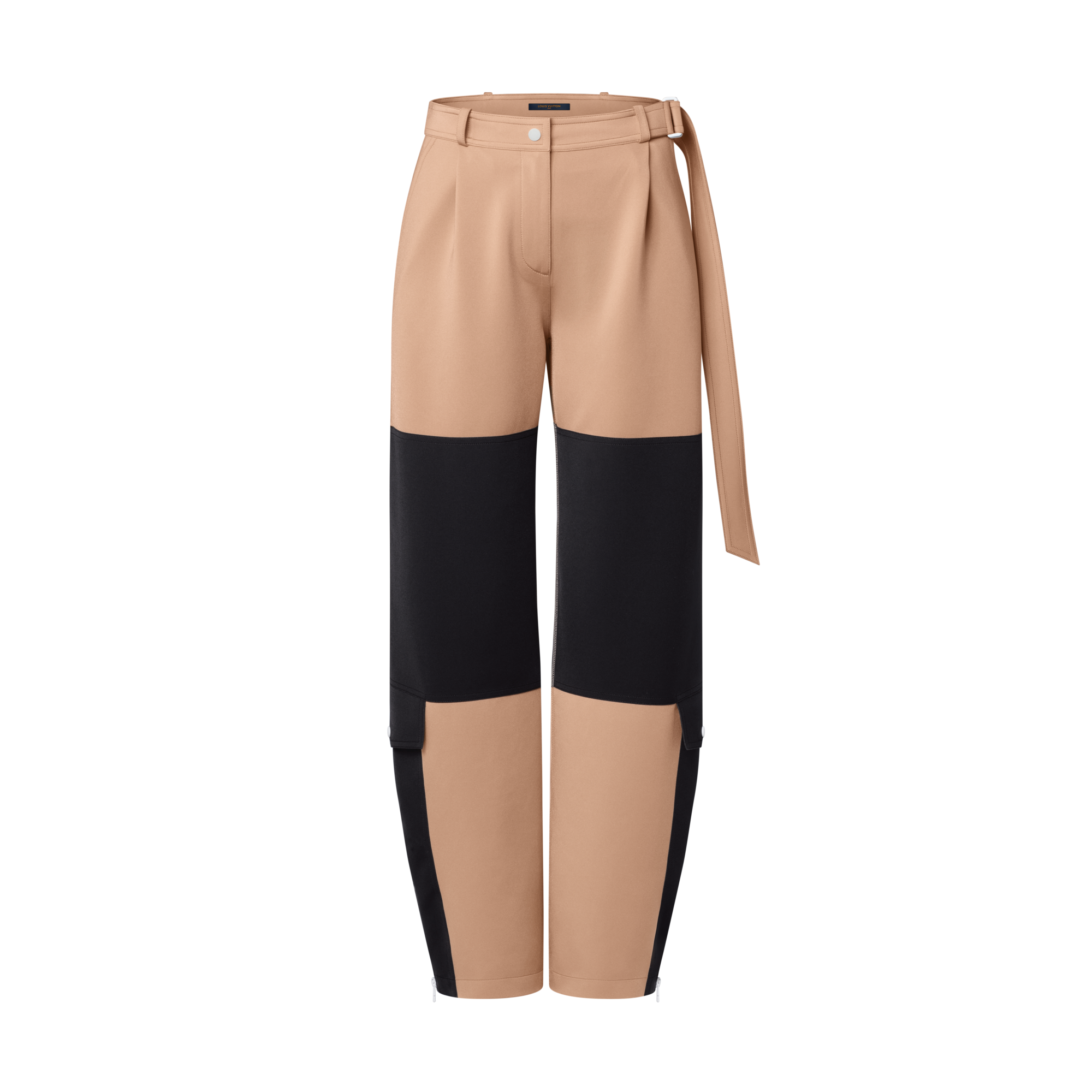 Color-Blocked Cargo Pants  in Women
