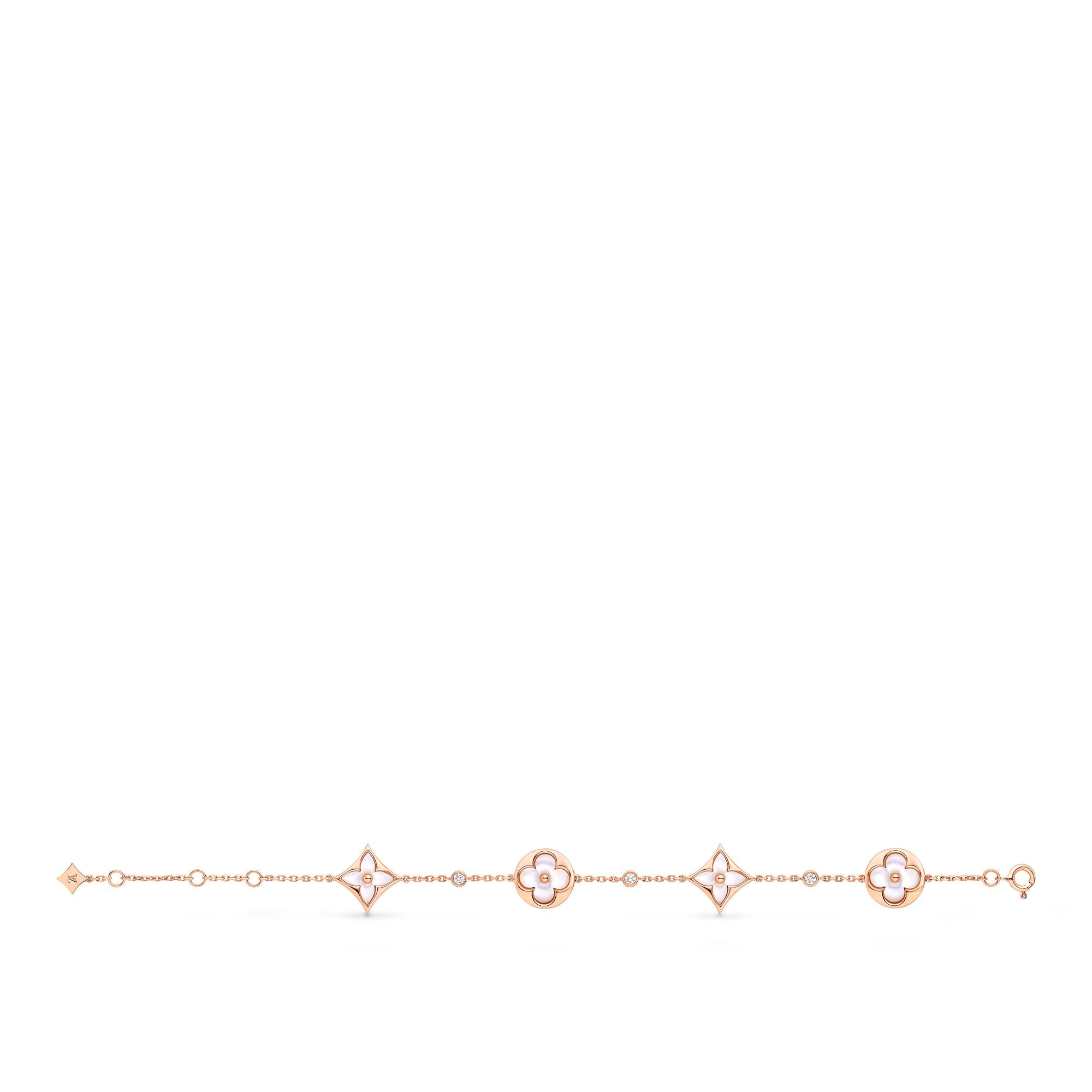 Color Blossom BB Multi-Motif Bracelet, Pink Gold, White Mother-Of-Pearl and Diamonds  in Jewellery