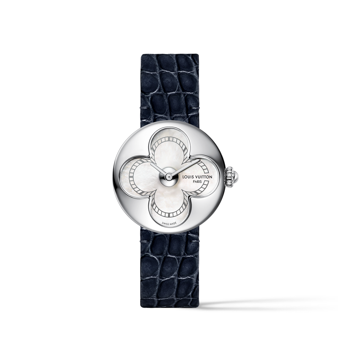 Color Blossom Midnight Blue Alligator Strap - All Watches | LOUIS VUITTON