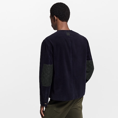 Corduroy Collarless Jacket in Men's Ready-to-Wear Blazers and Jackets collections by Louis Vuitton (Product zoom)