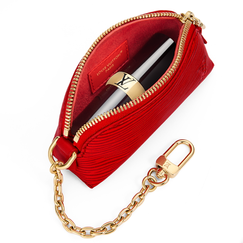 Cosmetic Lipstick Pouch Epi Leather in Women's Wallets and Small Leather Goods All Wallets and Small Leather Goods for Women collections by Louis Vuitton (Product zoom)