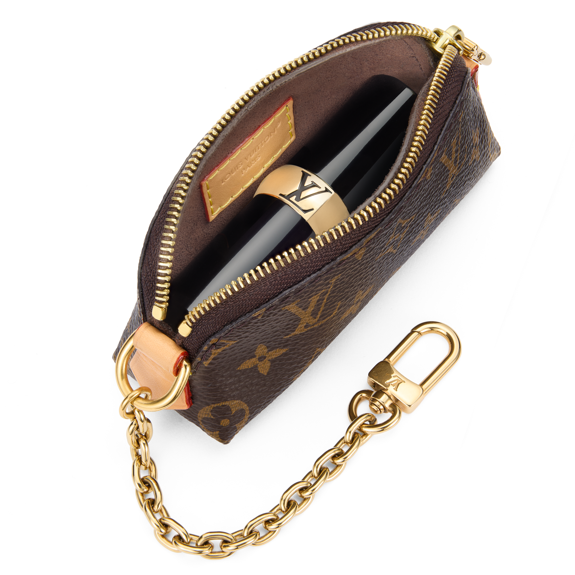 Cosmetic Lipstick Pouch Monogram in Women