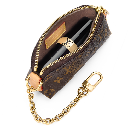 Cosmetic Lipstick Pouch Monogram in Women's Wallets and Small Leather Goods All Wallets and Small Leather Goods for Women collections by Louis Vuitton (Product zoom)