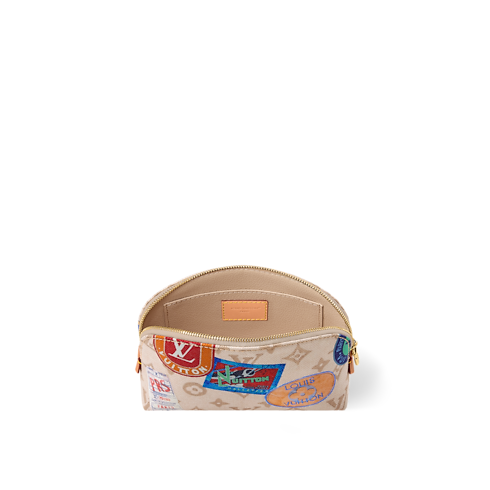 Cosmetic Pouch PM Other Monogram Canvas in Women's Travel Travel Accessories collections by Louis Vuitton (Product zoom)
