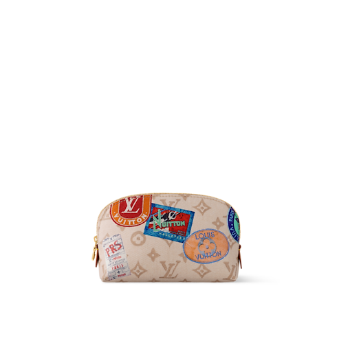 Cosmetic Pouch PM Other Monogram Canvas in Women's Travel Travel Accessories collections by Louis Vuitton (Product zoom)