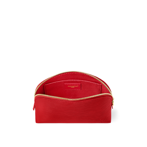 Cosmetic Pouch PM Epi Leather in Women's Travel Travel Accessories collections by Louis Vuitton (Product zoom)