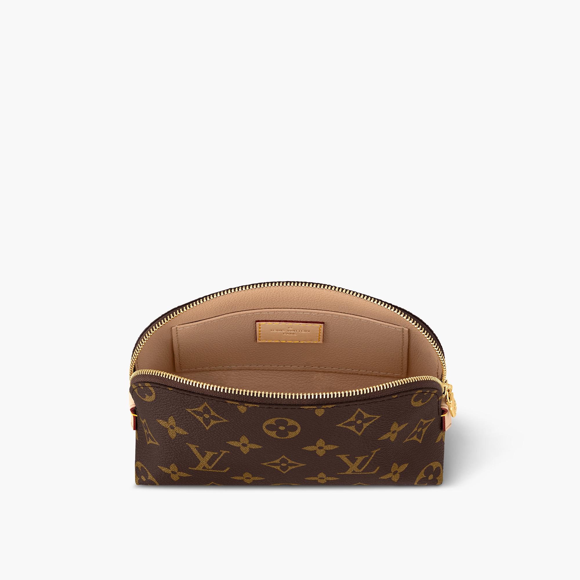 Cosmetic Pouch PM Monogram Canvas Wallets and Small Leather