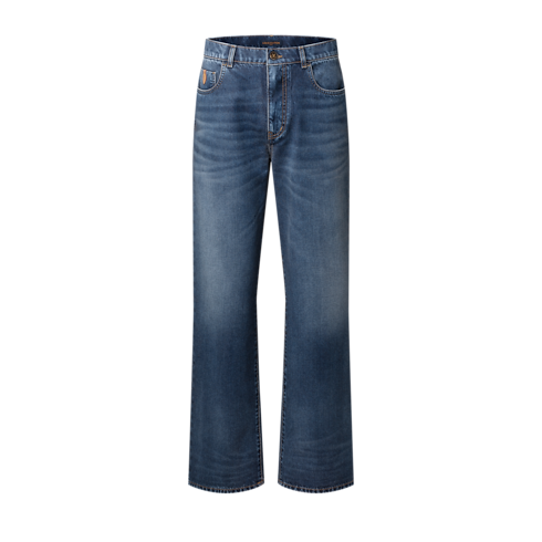 Cotton Cashmere Jeans in Men's Ready-to-Wear All Ready-to-Wear collections by Louis Vuitton (Product zoom)