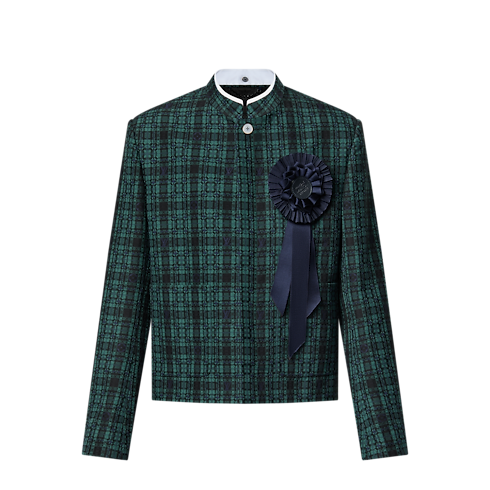 Cotton Tartan Officer’s Jacket in Men's Ready-to-Wear All Ready-to-Wear collections by Louis Vuitton (Product zoom)
