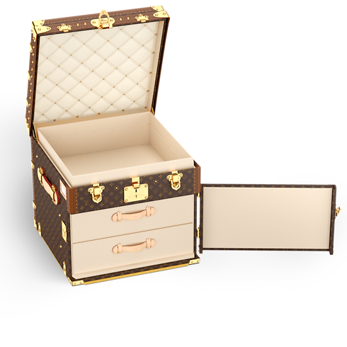 Courrier Lozine Carre Droite Monogram in Trunks, Travel and Home's Trunks and Boxes Trunks and Suitcases collections by Louis Vuitton (Product zoom)