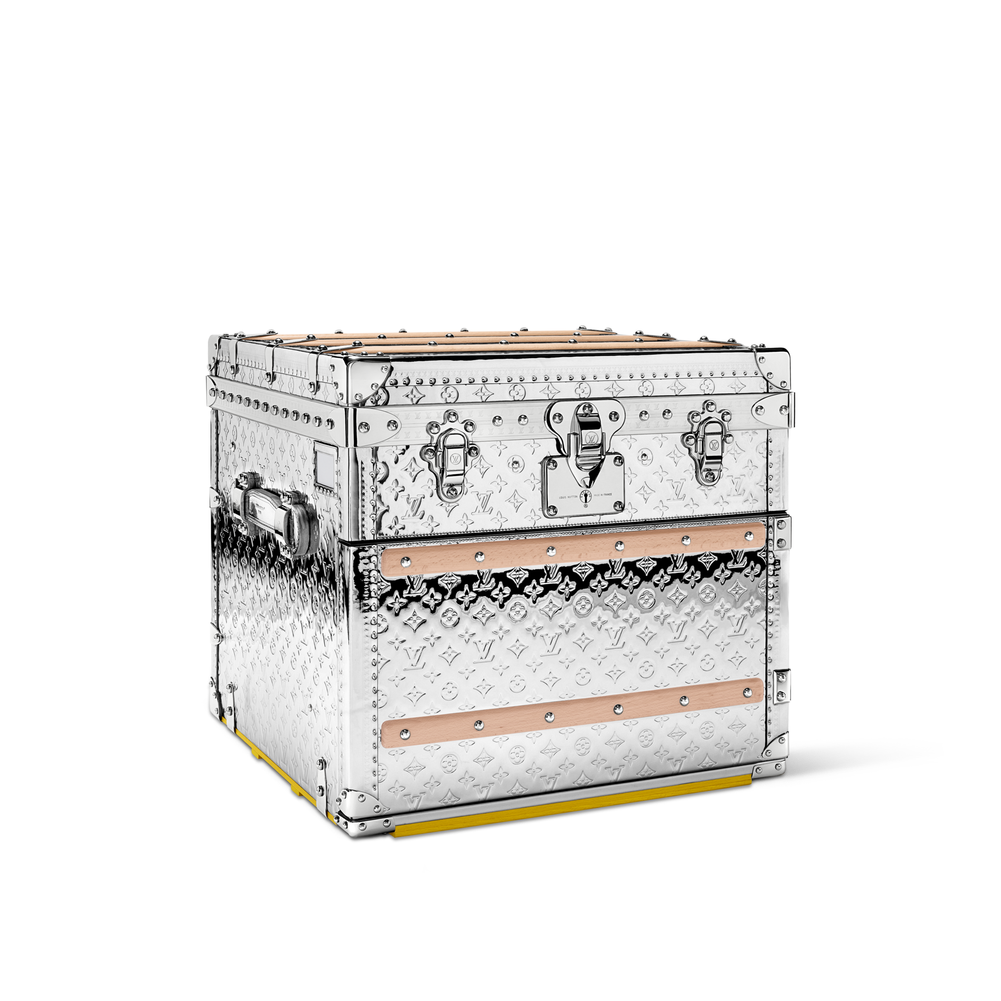 Courrier Lozine Carré Droite Other Monogram Canvas in Trunks, Travel and Home