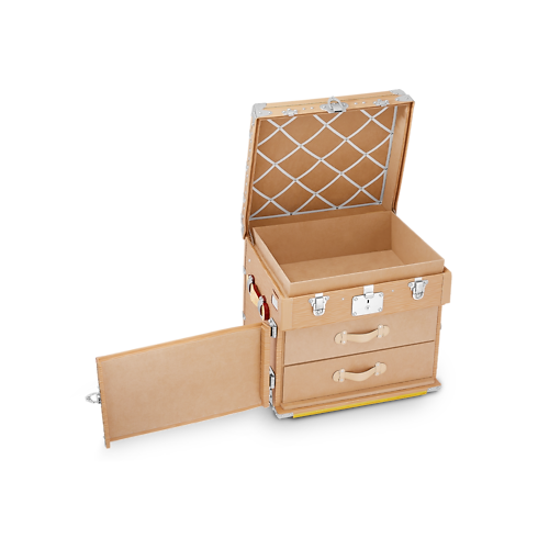 Courrier Lozine Carre Gauche Other Leathers in Trunks, Travel and Home's Trunks and Boxes Trunks and Suitcases collections by Louis Vuitton (Product zoom)