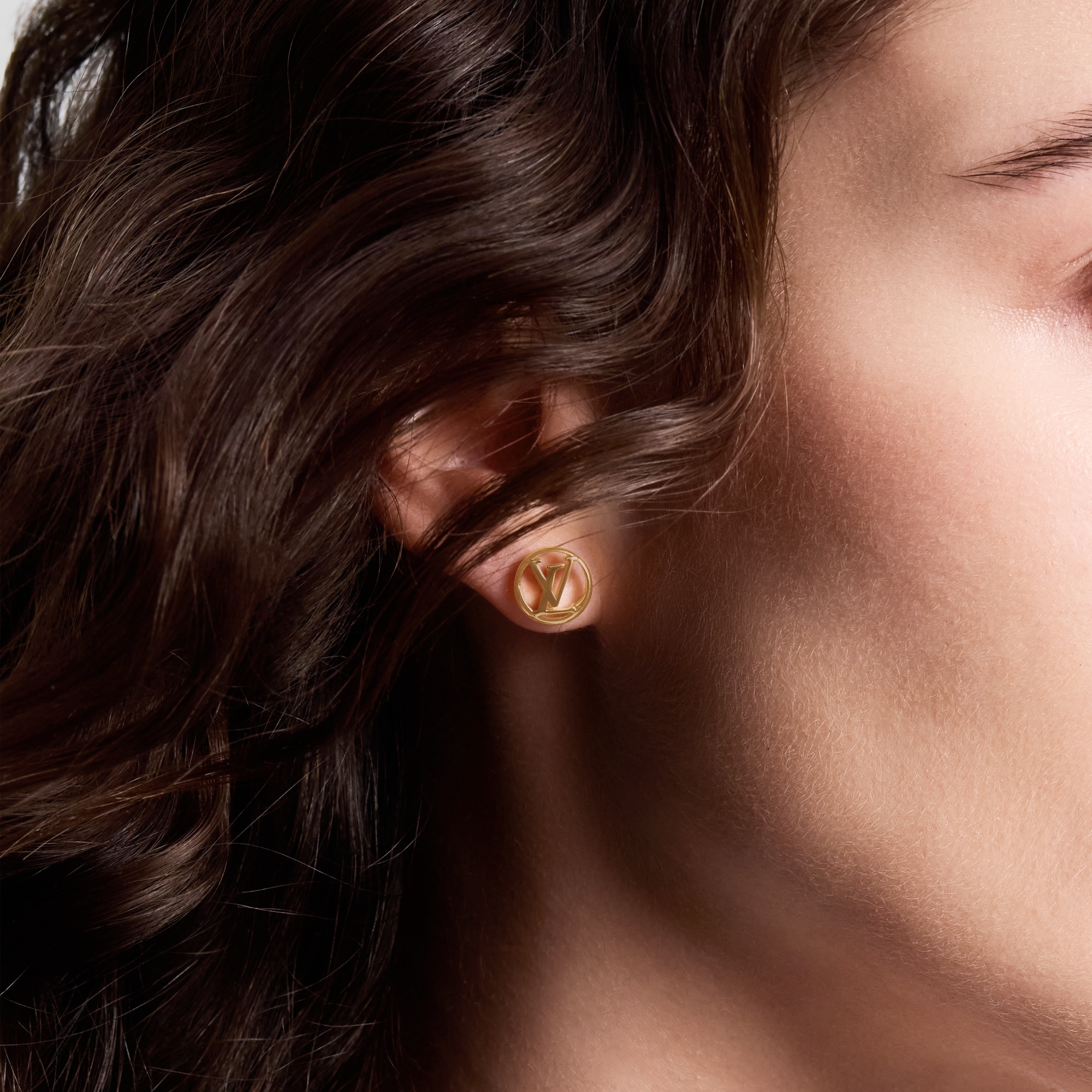 Crazy in Lock Earrings Set . in Women