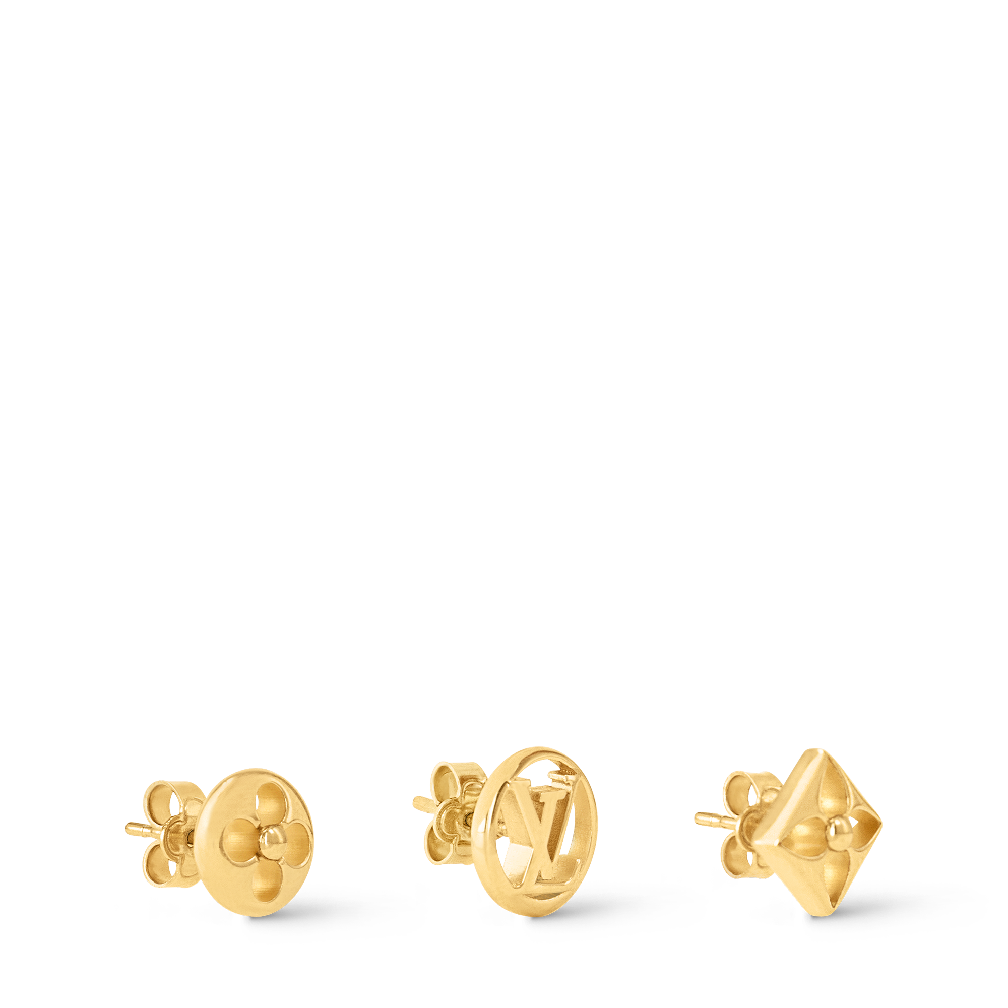 Crazy in Lock Earrings Set . in Women