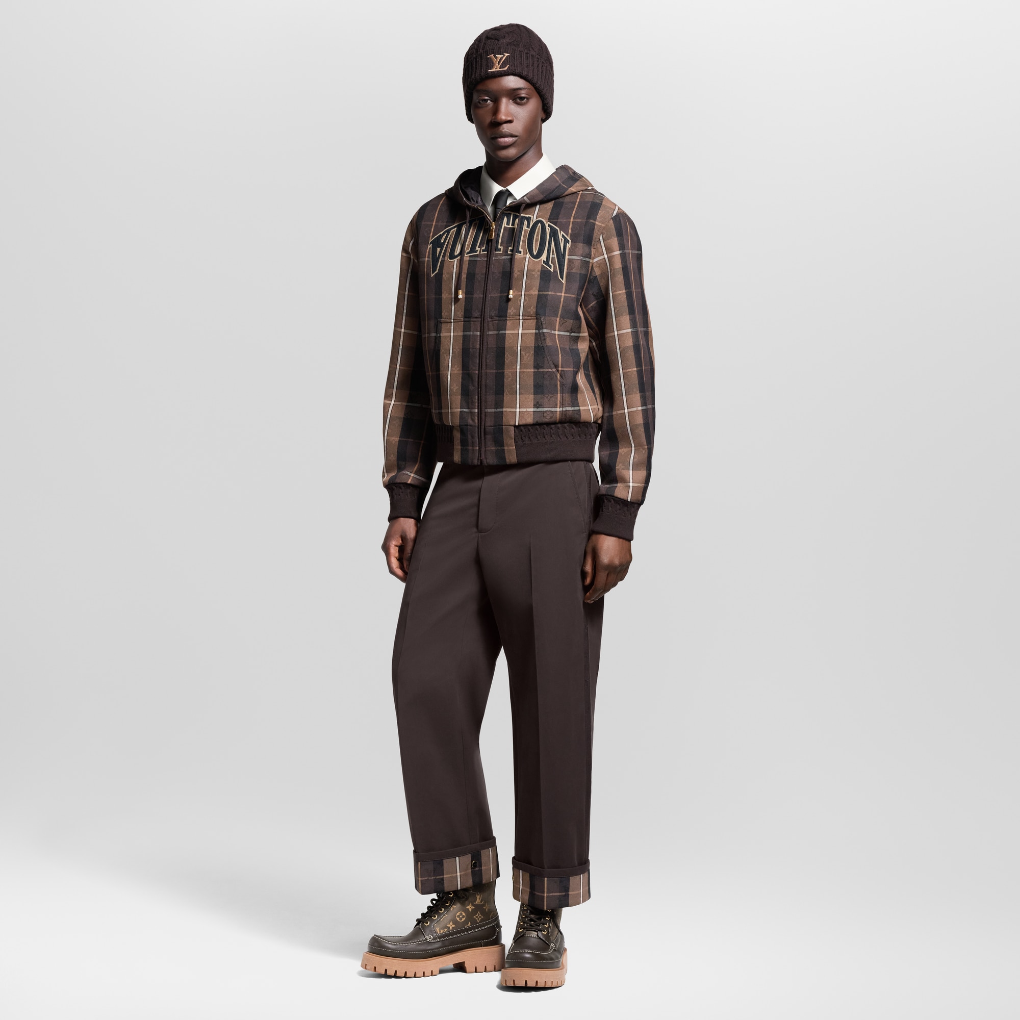 Cropped Chino Pants  in Men