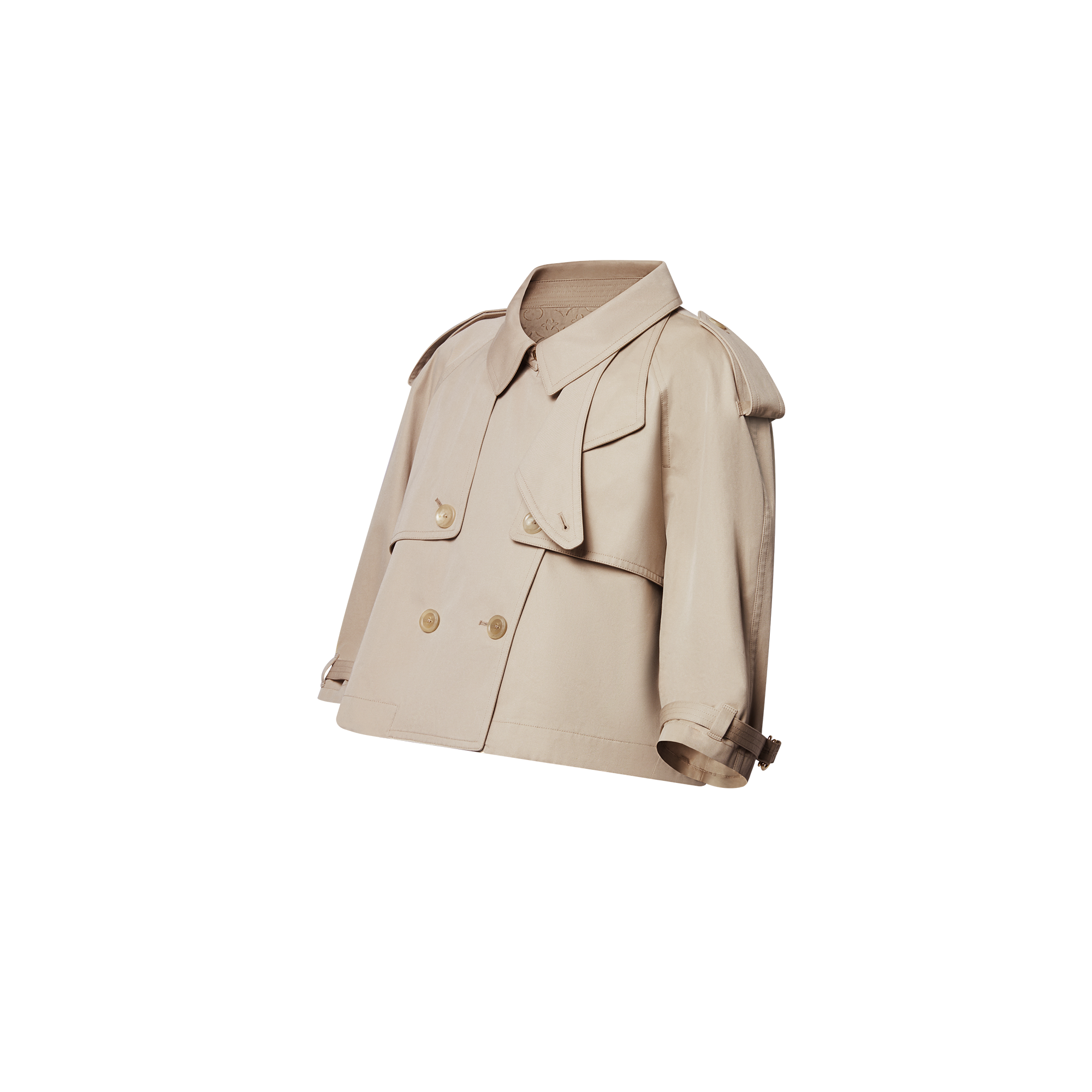 Cropped Trench Jacket  in Women