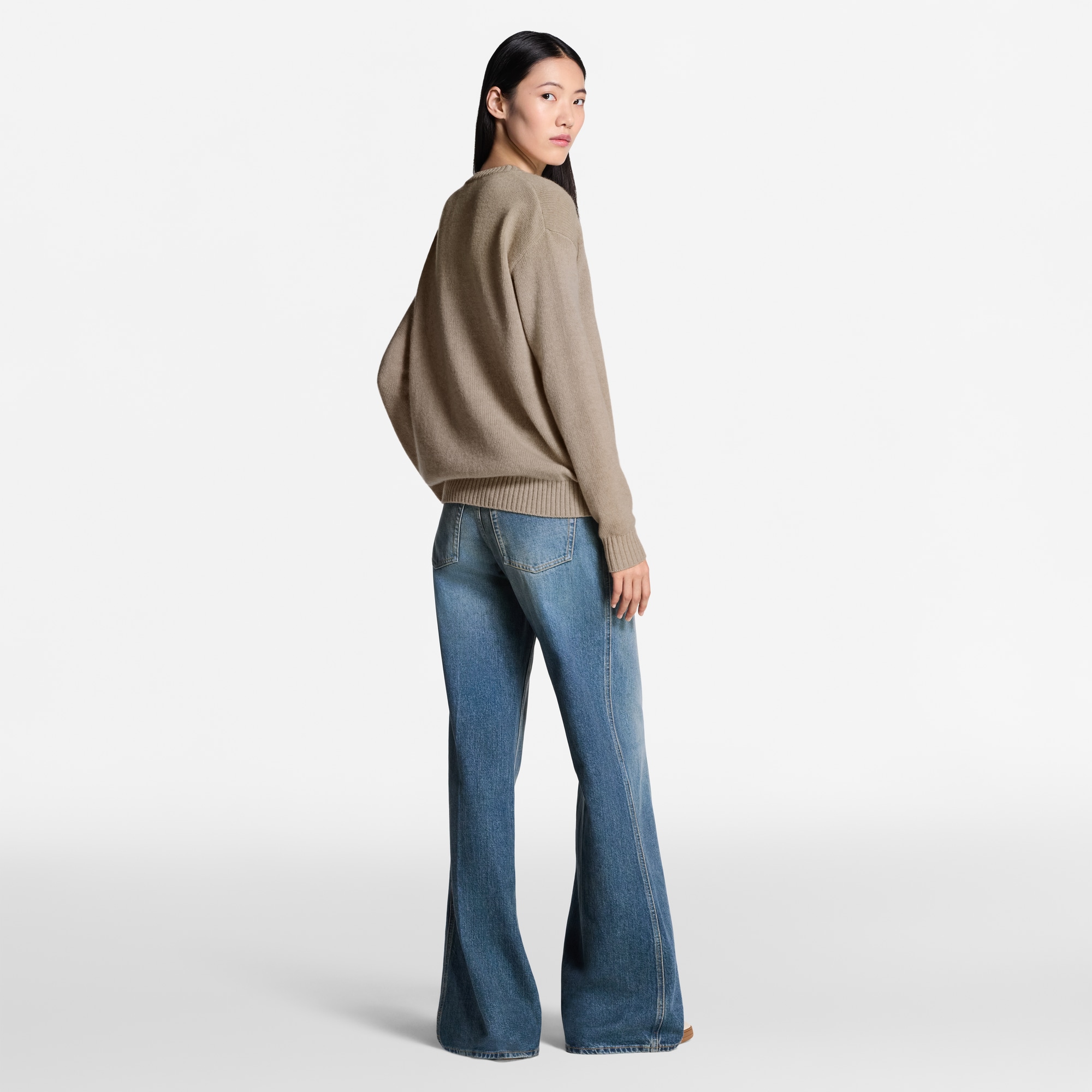 Cursive Signature Pullover  in Women