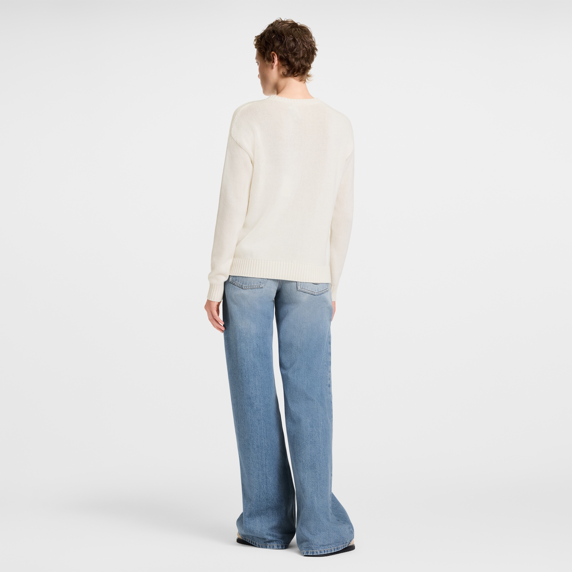 Cursive Signature Pullover  in Women