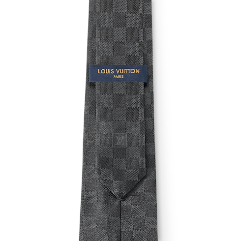 Damier Classique Tie . in Men's Accessories Ties and Pocket Squares collections by Louis Vuitton (Product zoom)