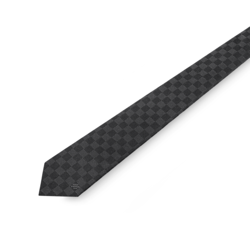 Damier Classique Tie . in Men's Accessories Ties and Pocket Squares collections by Louis Vuitton (Product zoom)