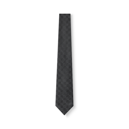 Damier Classique Tie . in Men's Accessories Ties and Pocket Squares collections by Louis Vuitton (Product zoom)