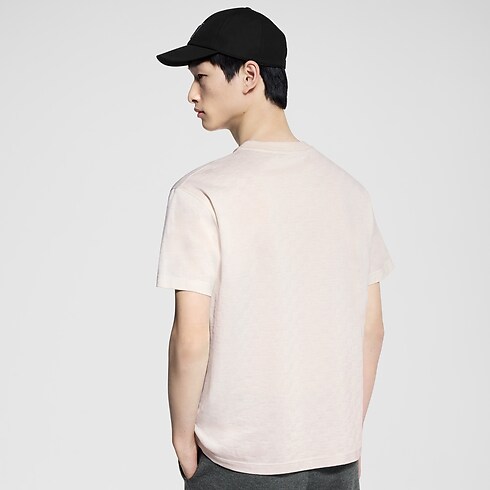 Damier Cotton Pique T-Shirt in Men's Ready-to-Wear T-shirts and Polos collections by Louis Vuitton (Product zoom)