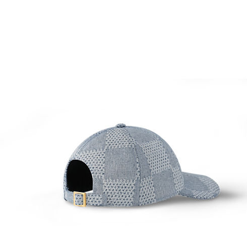 Damier Denim 3D Cap . in Men's Accessories Hats, Beanies and Gloves collections by Louis Vuitton (Product zoom)