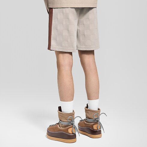 Damier Hybrid Workwear Shorts in Men's Ready-to-Wear All Ready-to-Wear collections by Louis Vuitton (Product zoom)