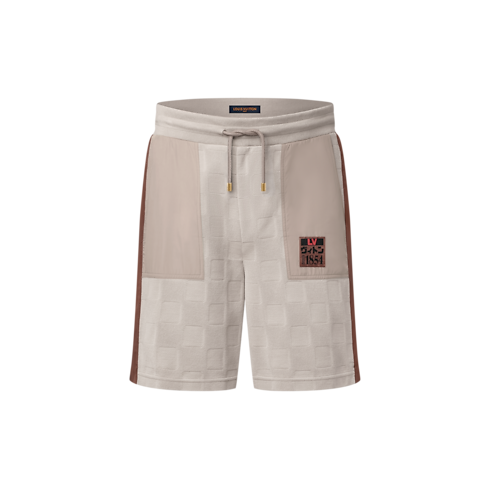 Damier Hybrid Workwear Shorts in Men's Ready-to-Wear All Ready-to-Wear collections by Louis Vuitton (Product zoom)