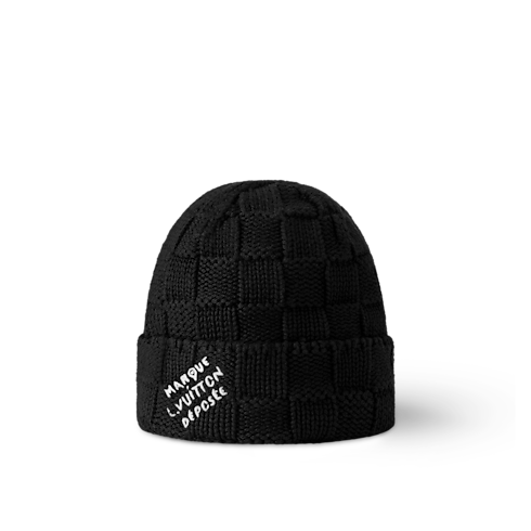 Damier Snug Beanie . in Men's Accessories Hats, Beanies and Gloves collections by Louis Vuitton (Product zoom)