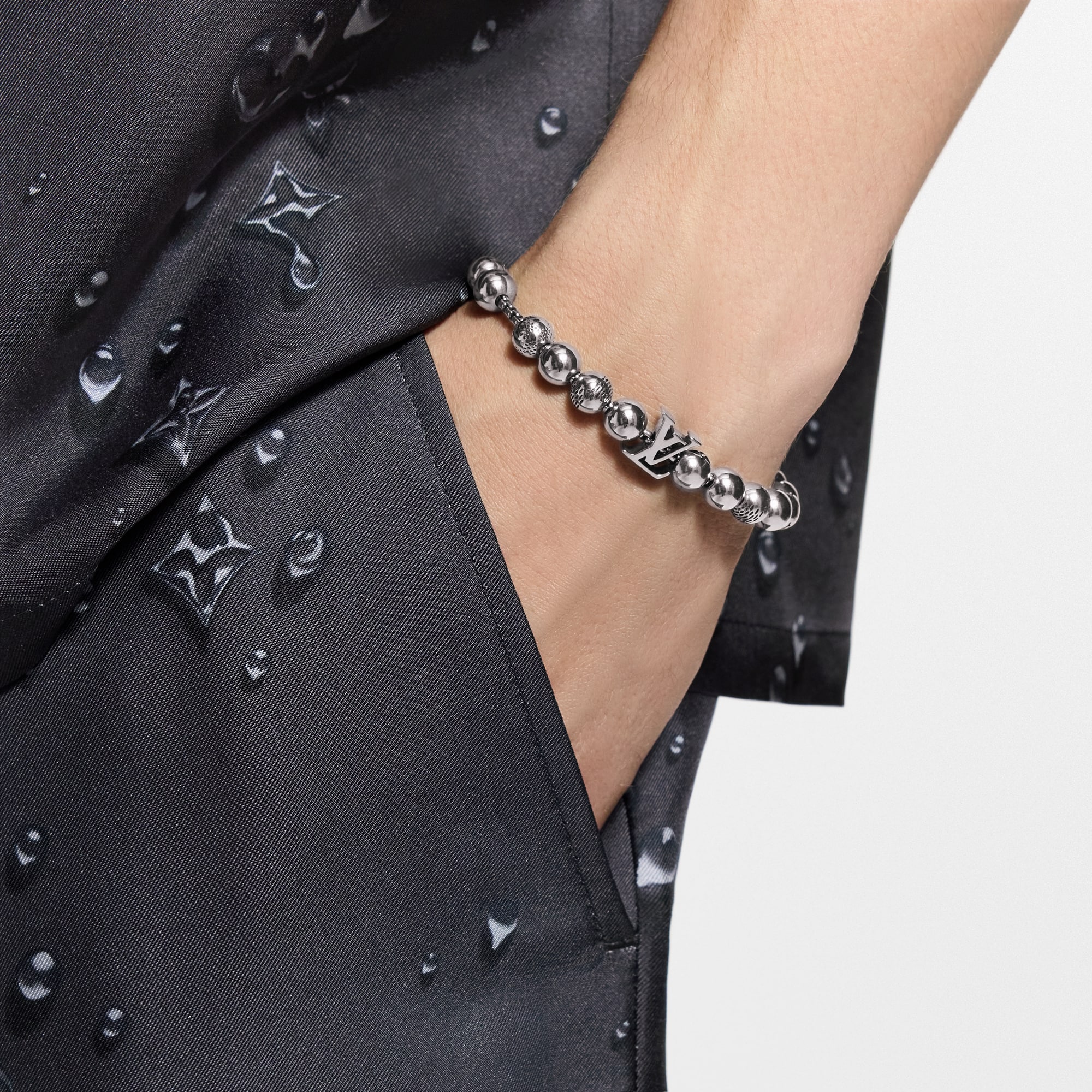 Damier Staples Ball Bracelet
 . in Men