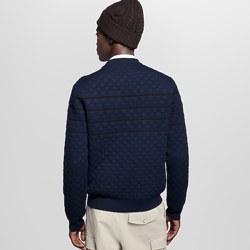 Damier Stripes Pullover in Men's Ready-to-Wear All Ready-to-Wear collections by Louis Vuitton (Product zoom)
