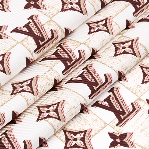 Damiergram Square 70 . in Women's Accessories Silk Squares and Bandeaus collections by Louis Vuitton (Product zoom)