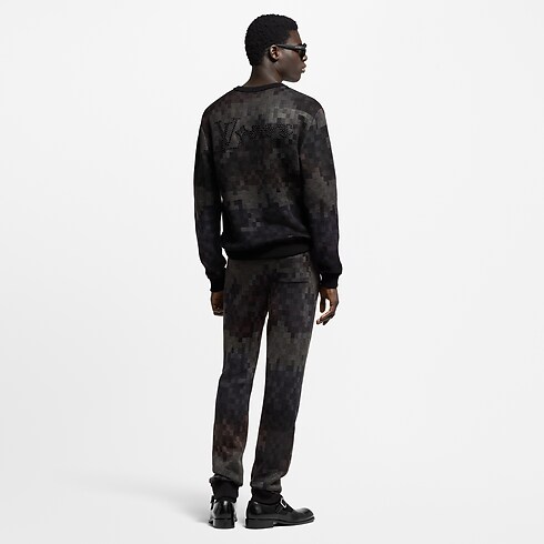 Damoflage Jacquard Pullover in Men's Ready-to-Wear All Ready-to-Wear collections by Louis Vuitton (Product zoom)