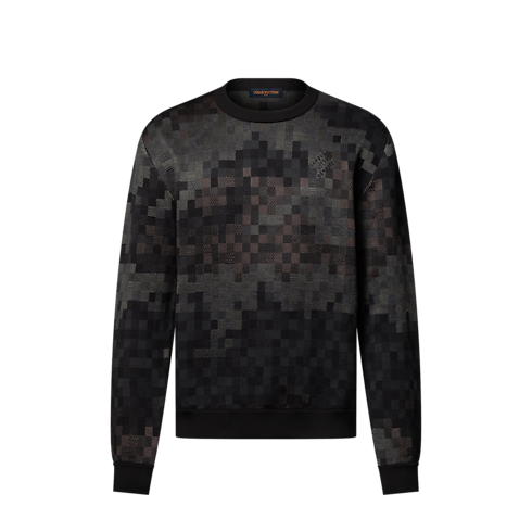 Damoflage Jacquard Pullover in Men's Ready-to-Wear All Ready-to-Wear collections by Louis Vuitton (Product zoom)
