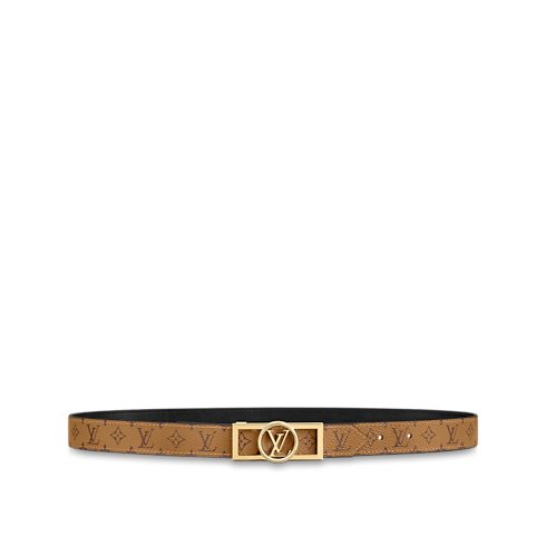 Dauphine 25mm Reversible Belt Other Monogram Canvas in Women's Accessories Women's Belts collections by Louis Vuitton (Product zoom)