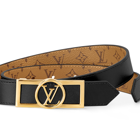 Dauphine 25mm Reversible Belt Other Monogram Canvas in Women's Accessories Women's Belts collections by Louis Vuitton (Product zoom)