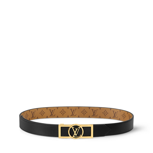 Dauphine 25mm Reversible Belt Other Monogram Canvas in Women's Accessories Women's Belts collections by Louis Vuitton (Product zoom)