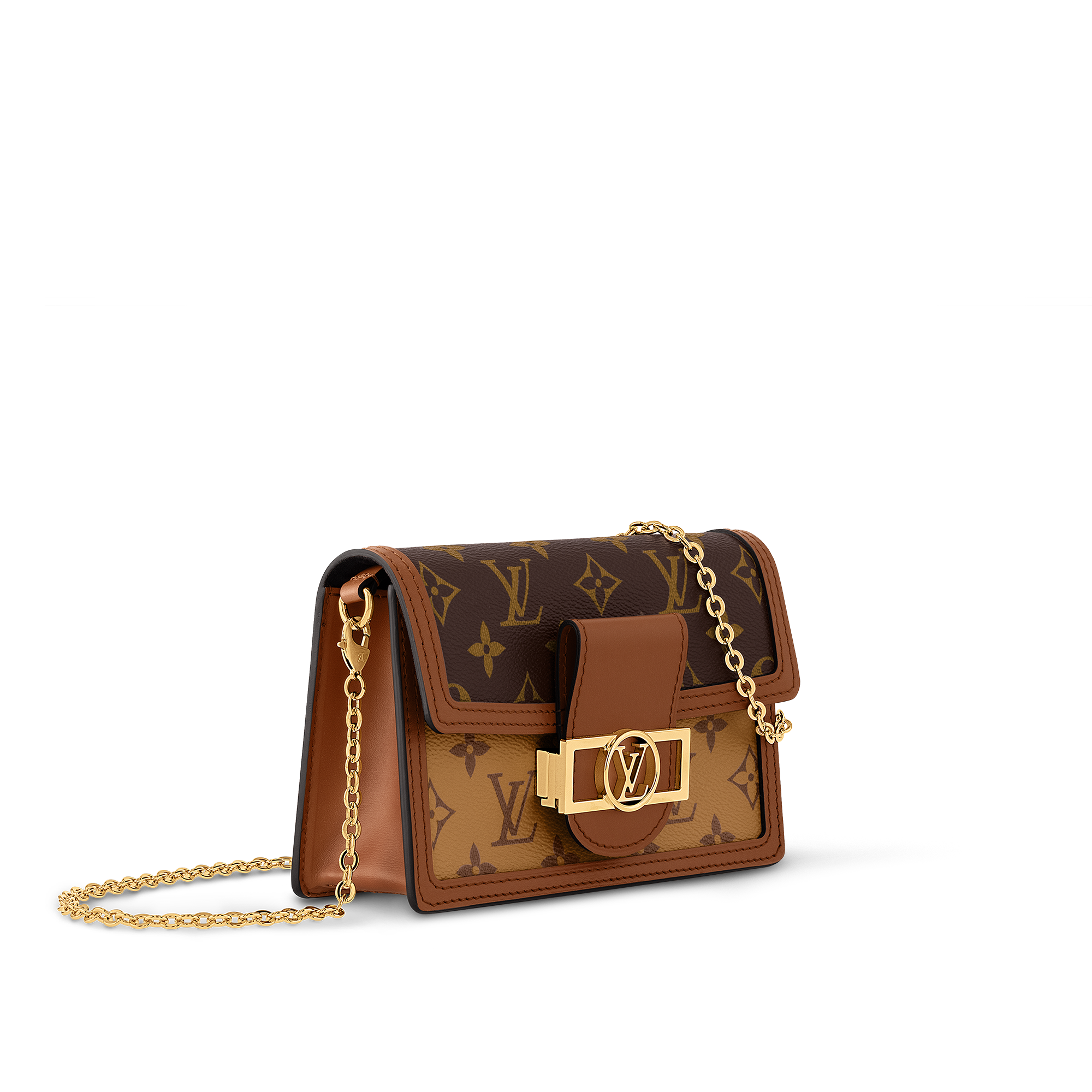 Dauphine Chain Wallet Other Monogram Canvas in Women
