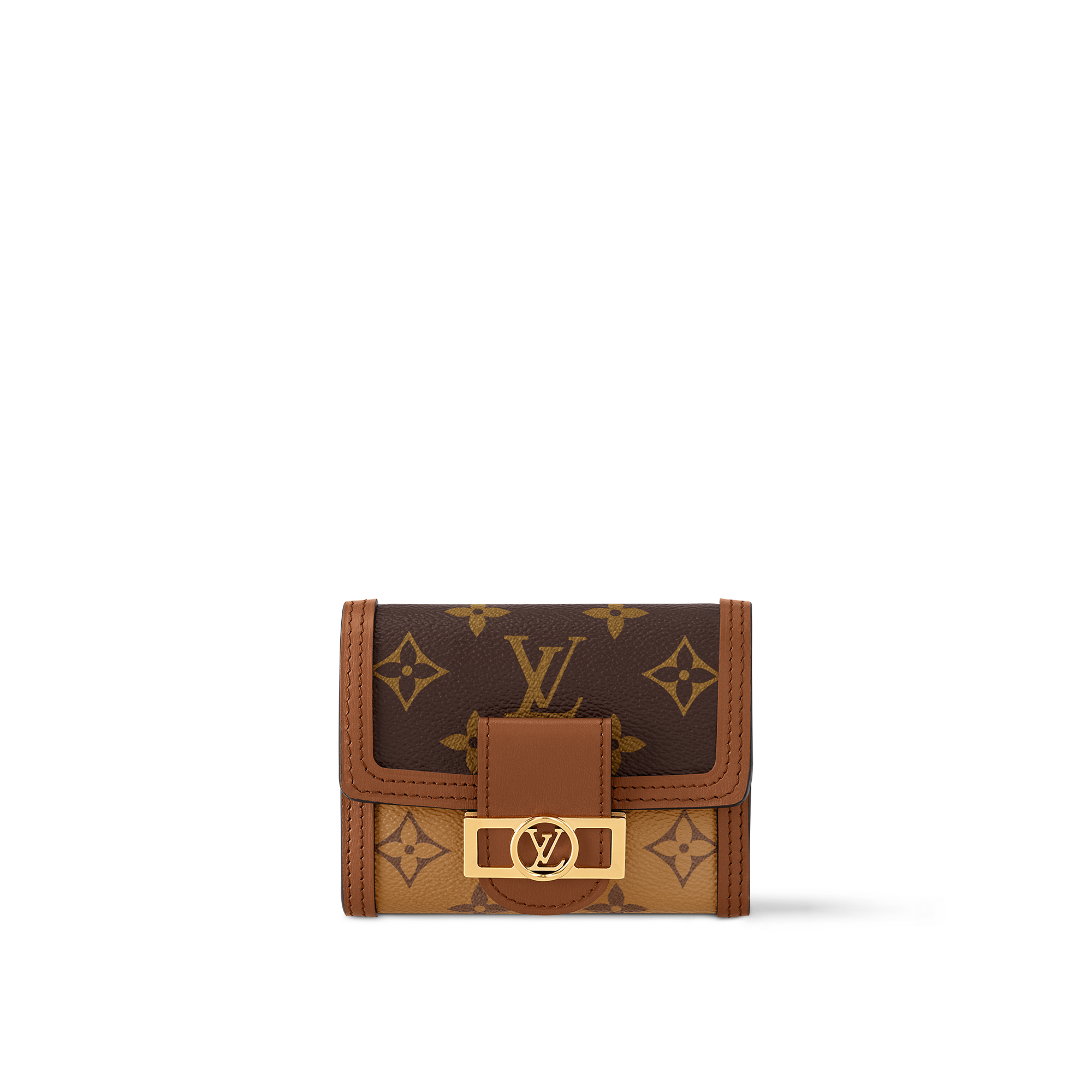 Dauphine Compact Wallet Other Monogram Canvas in Women