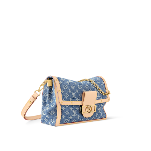 Dauphine Soft GM Monogram Denim in Bags and Small Leather Goods's Women Bags LV Icons collections by Louis Vuitton (Product zoom)