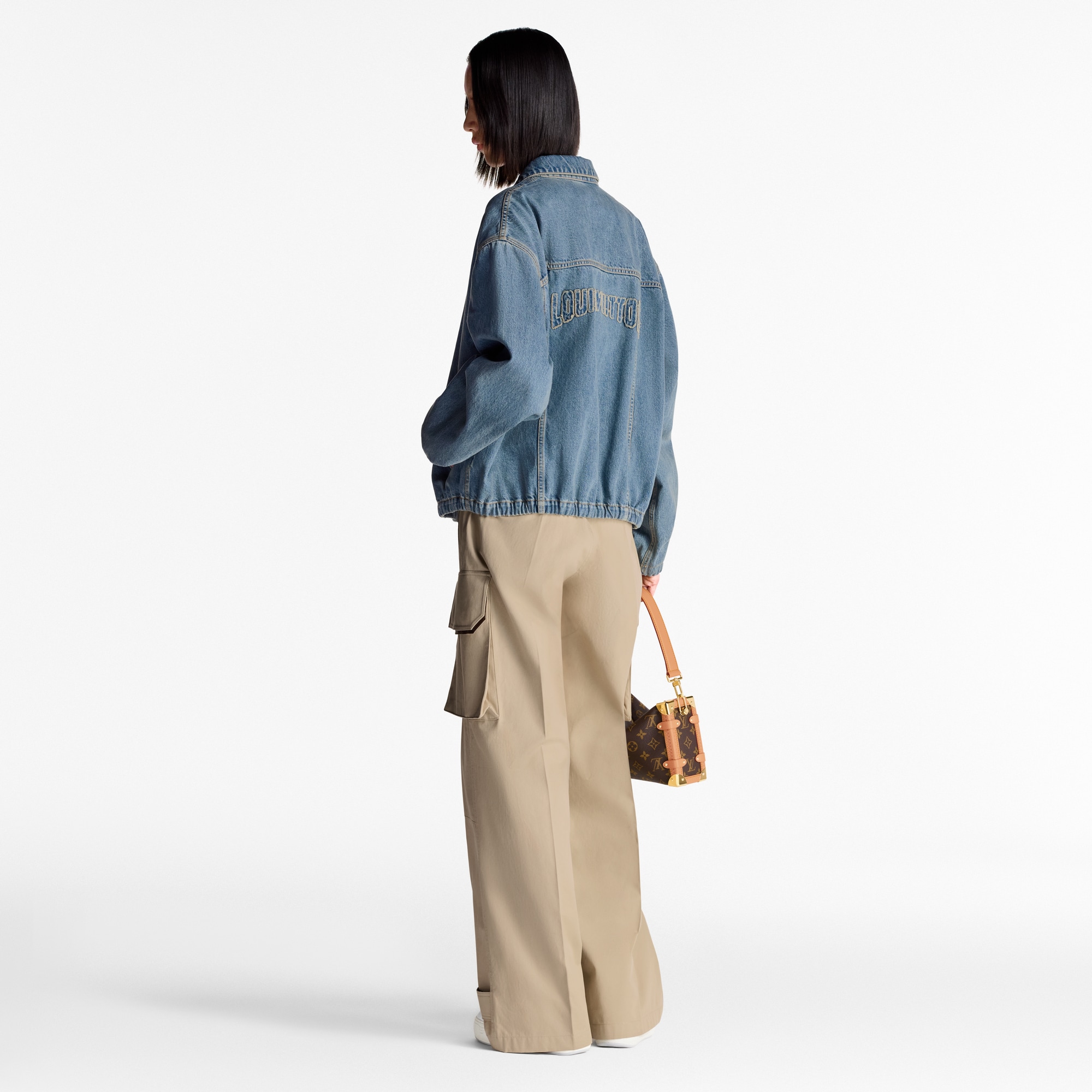 Denim Bomber Jacket   in Women