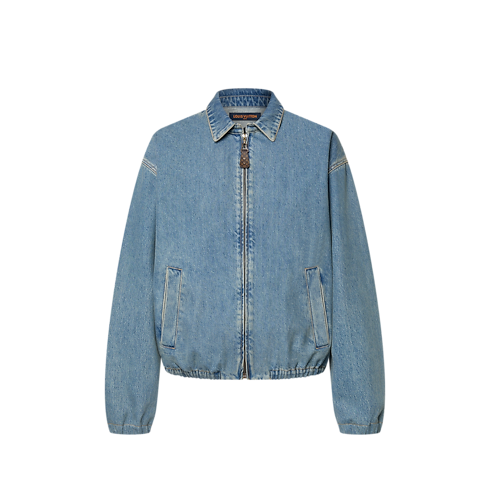Denim Bomber Jacket in Women's Ready-to-Wear Coats and Jackets collections by Louis Vuitton (Product zoom)