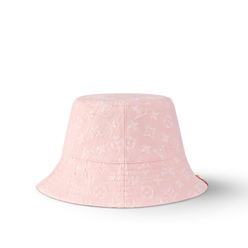 Denim Bucket Hat . in Women's Accessories Hats and Gloves collections by Louis Vuitton (Product zoom)