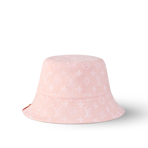 Denim Bucket Hat . in Women's Accessories Hats and Gloves collections by Louis Vuitton (Product zoom)