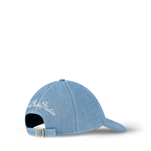 Denim Cap . in Men's Accessories Hats, Beanies and Gloves collections by Louis Vuitton (Product zoom)